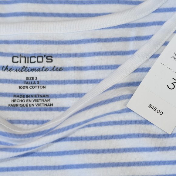 Chico's Ultimate Tee Top - Picture 7 of 7